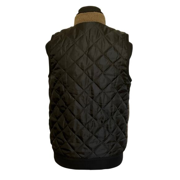 Disney Store Winnie the Pooh Embroidered Fleece Vest Womens Small Brown Sherpa - Picture 3 of 10